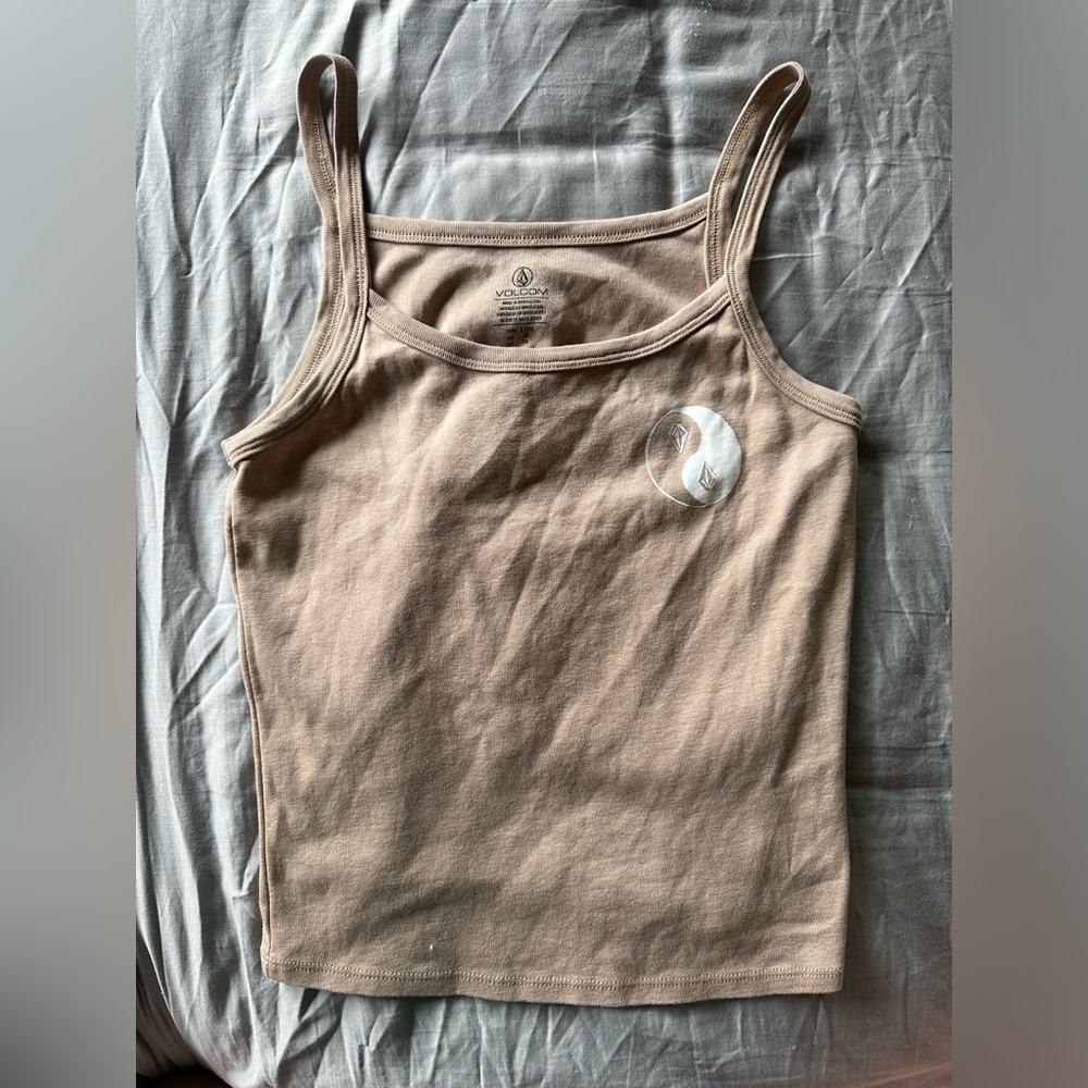 Volcom crop tank top